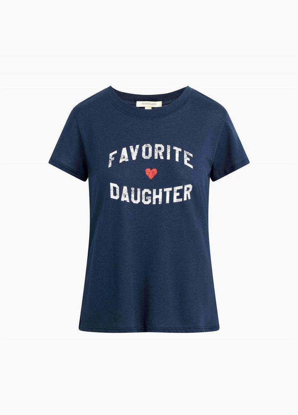 NEW FAVORITE DAUGHTER women's fitted tee in navy